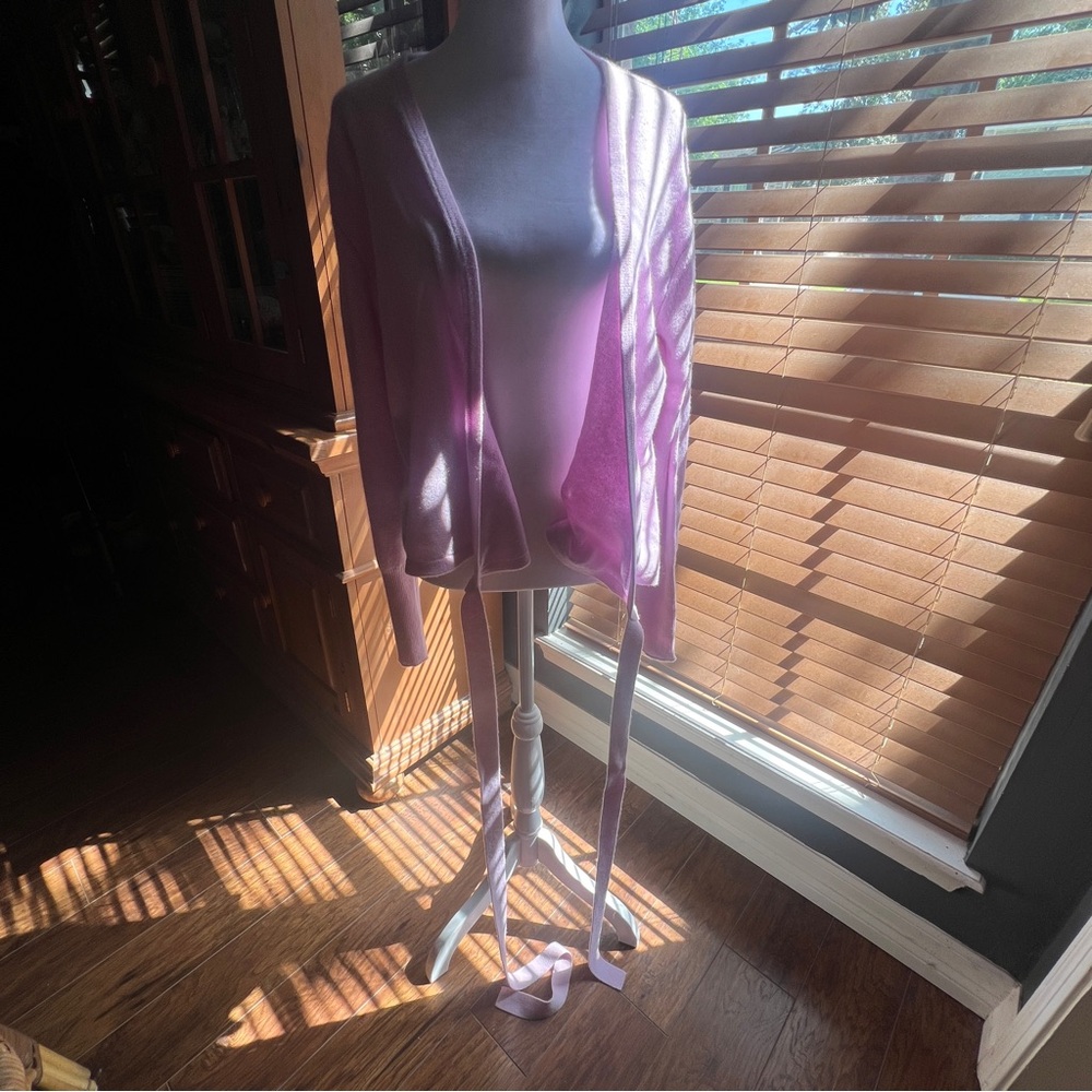 360 CASHMERE Label Pink Cashmere Sweater - Picture 4 of 8